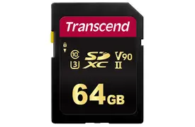 Transcend 64GB  SDXC-Karte 700S UHS-II U3  Class10 V90
