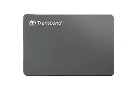 Transcend StoreJet 25C3N 1TB grau portable externe 2,5' HDD-Festplatte"