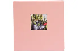Goldbuch Bella Vista 25x25 cm rosé, 60 weiße Seiten, Buchalbum