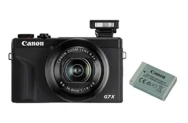 Canon PowerShot G7X MIII schwarz Battery Kit, Digitalkamera+Zusatzakku