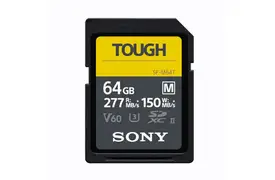Sony SDXC-Karte 64 GB TOUGH Cl10 UHS-II U3 V60, 277/150 MB/s