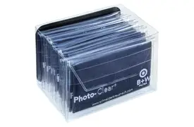 B+W Photo Clear Box navy 12 Stück Microfasertücher 20x18 cm
