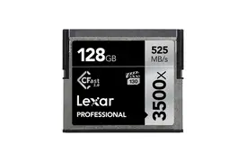 Lexar 3500x CFast 2.0, 128 GB, VPG-130, Professional Speicherkarte