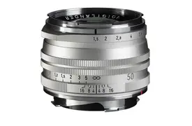 Voigtländer Nokton 1,5/50 mm II M.C. sil VM, asphärisch, Objektiv
