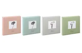 Hama Susi Pastell 30x30 cm, Jumboalbum, 100 weiße Seiten, 4 Farben sortiert