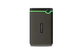 Transcend StoreJet 25M3S 4TB grau-grün, externe 2,5' HDD-Festplatte"