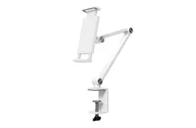 4smarts ErgoFix H9 Tisch-Halterung weiß für Smartphones und Tablets