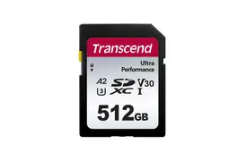 Transcend 512 GB SDXC-Karte 340S UHS-I U3 V30 A2 160/90MB/s