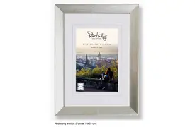 Peter Hadley Nina 15x20 cm silber, Holzrahmen