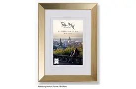 Peter Hadley Nina 18x24 cm gold, Holzrahmen