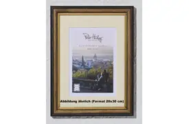 Peter Hadley Ragusa 20x30 cm, braun-gold, mit Ppt., Holzrahmen