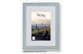 Peter Hadley Arezzo 20x30 cm, blau, Holzrahmen