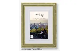 Peter Hadley Arezzo 15x20 cm, grün, Holzrahmen