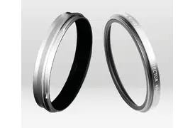 FUJIFILM X100V silber Weather-Resistant Kit, AR-X100 Adapterring+PRF49 Filter