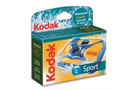 Kodak Sport 27 Aufnahmen ISO 800 Unterwasser-Einwegkamera ohne Blitz