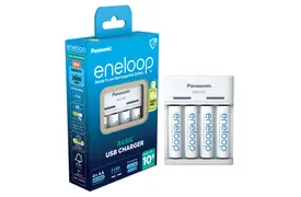 Panasonic eneloop BQCC61 inkl. 4xAA 2000 mAh, USB Charger