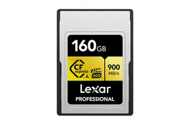 Lexar CFexpress LCAGOLD 160 GB Type A Professional Speicherkarte Gold