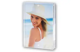 ZEP Acryl-Magnetrahmen Seattle 10x15 cm, zum Stellen