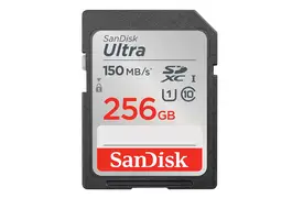 SanDisk 256 GB SDXC-Karte Ultra UHS-I U1 Class10 150 MB/s, Speicherkarte