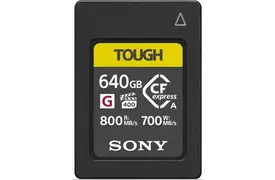 Sony CFexpress 640GB Typ A G-Serie (800/700 MB/s) Speicherkarte