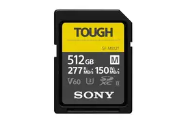 Sony SDXC-Karte 512 GB TOUGH Cl10 UHS-II U3 V60, 277/150 MB/s