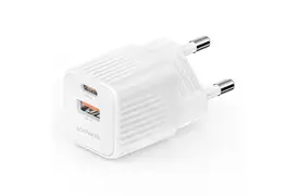 4smarts VoltPlug Duos Mini PD weiß 20W, Netzladegerät