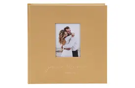 Goldbuch You & Me forever 30x31 cm Hochzeitsalbum, 60 weiße Seiten