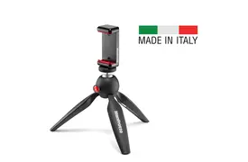 Manfrotto PIXI Mini-Stativ mit Smartphone-Klemme schwarz
