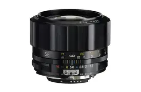 Voigtländer Nokton 1,2/55 mm schwarz, SLII-S Nikon Ai-S (CPU), Objektiv