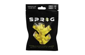 Sprig Value Pack Yellow (10x1/4'+5x3/8'") Kabel-Management"
