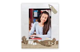 ZEP Schule 13x18 cm Hochformat Holzrahmen