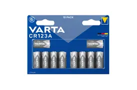Varta LITHIUM CR123A 10er Megablister, Batterien