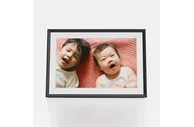 AURA Carver 10.1' (25,7 cm) sw/weiß WLAN, digitaler Rahmen, nur Querformat"