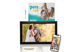 Pora 15,6' WF-155T schwarz Digitaler Bilderrahmen"