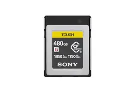 Sony CFexpress 480 GB Typ B TOUGH R1850/W1750MB/s, Speicherkarte