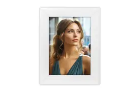 ZEP Galileo, 13x18 cm, weiß, Kunststoffrahmen