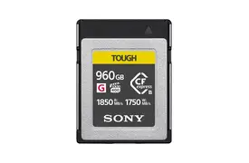 Sony CFexpress 960 GB Typ B TOUGH R1850/W1750MB/s, Speicherkarte