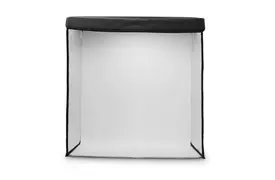 Hama ToGo mobiles Mini Fotostudio faltbare Box mit LED Ringlicht