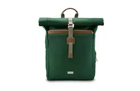 Hama Silvan Laptop-Rucksack grün bis 41cm (16,2') Rolltop, nachhaltig"