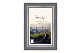 Peter Hadley Florenz 18x24 cm anthrazit, Holzrahmen