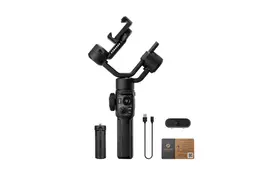 Zhiyun Smooth 5S AI Combo Gimbal grau, Smartphone Stabilisator