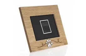 ZEP Manolo 10x15 cm Querformat, braun, Tischrahmen aus Holz zum Stellen