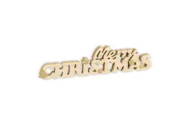 ZEP Schriftzug Merry Christmas aus Holz, Maße 40x2,5x8,5 cm, zum Stellen