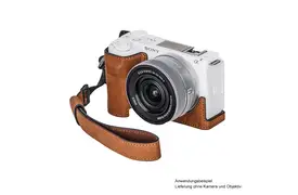 SmallRig 4889 Leather Case Kit (braun) für Sony ZV-E10 II