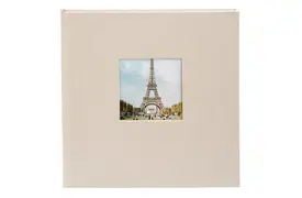 Goldbuch Bella Vista Memoalbum sandgrau, für 200 Fotos 10x15 cm