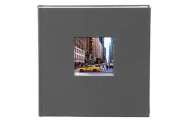 Goldbuch Bella Vista Memoalbum grau, für 200 Fotos 10x15 cm