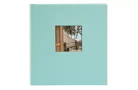 Goldbuch Bella Vista 30x31 cm, 100 weiße Seiten, aqua, Buchalbum