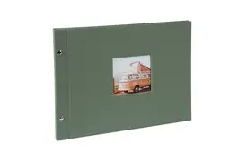 Goldbuch Bella Vista 39x31 cm, 40 weiße Seiten, artischocke, Schraubalbum