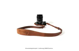 SmallRig 5209 Univ. Leather Camera Shoulder Strap brown