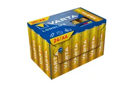 Varta Longlife Mignon AA CUBE24 Batterie plastikfrei